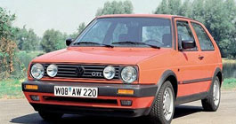 第二代：高尔夫GTI(1984—1990)